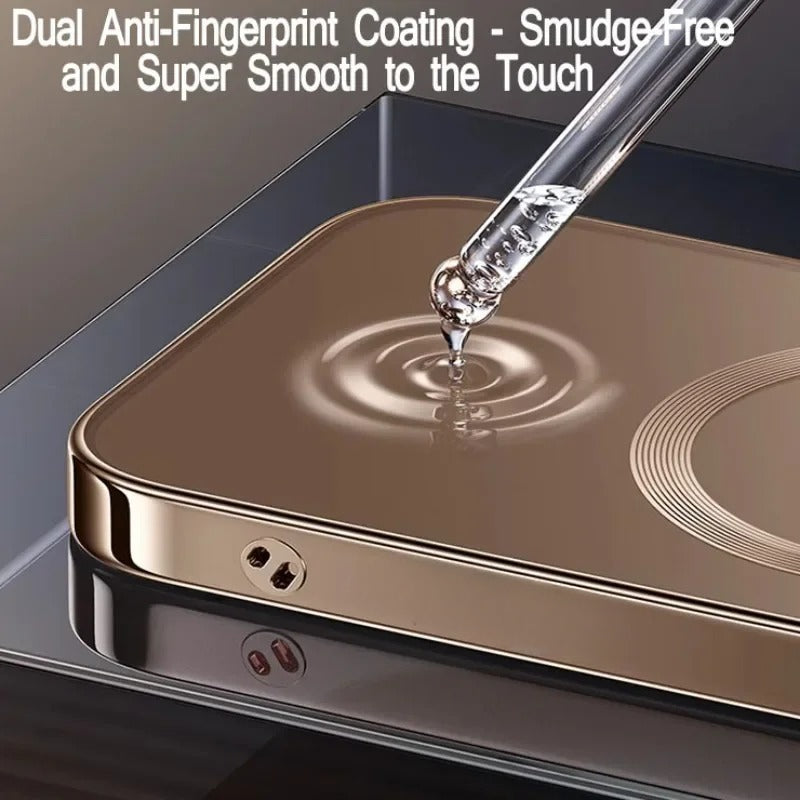 Official New Desert Gold Wireless Charging Magnetic Case For iPhone