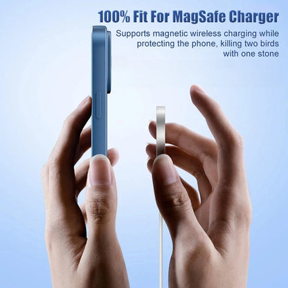 Original Liquid Silicone For Magnetic Wireless Charging Case For iPhone