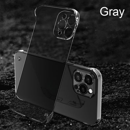 Ultra Thin Frameless Clear Case For iPhone