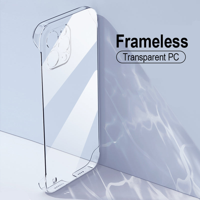 Ultra Thin Frameless Clear Case For iPhone