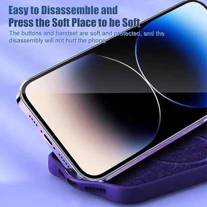 Original Liquid Silicone For Magnetic Wireless Charging Case For iPhone